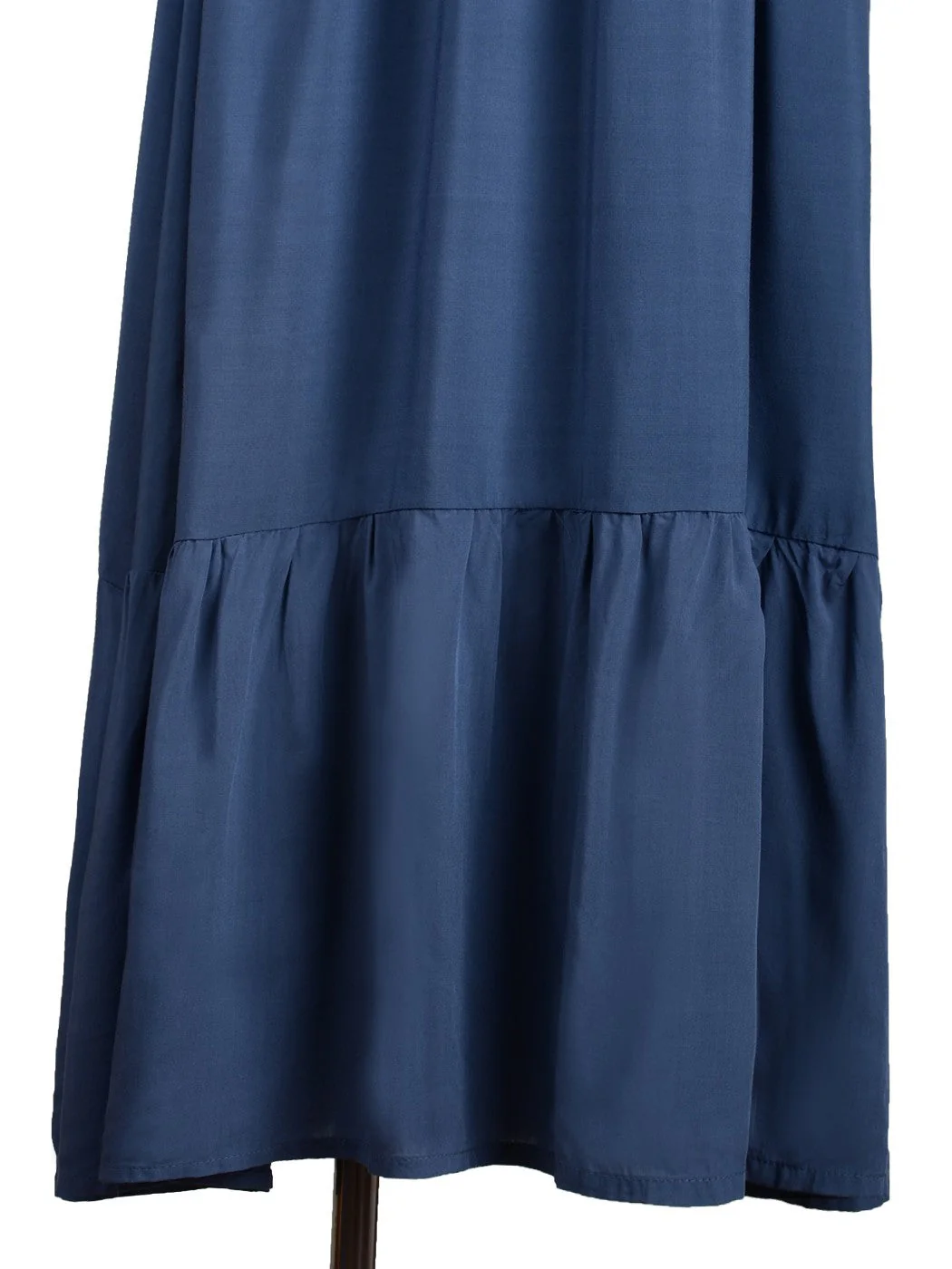 Grecian Ruffle Stretch Maxi Long Dress - Image 45