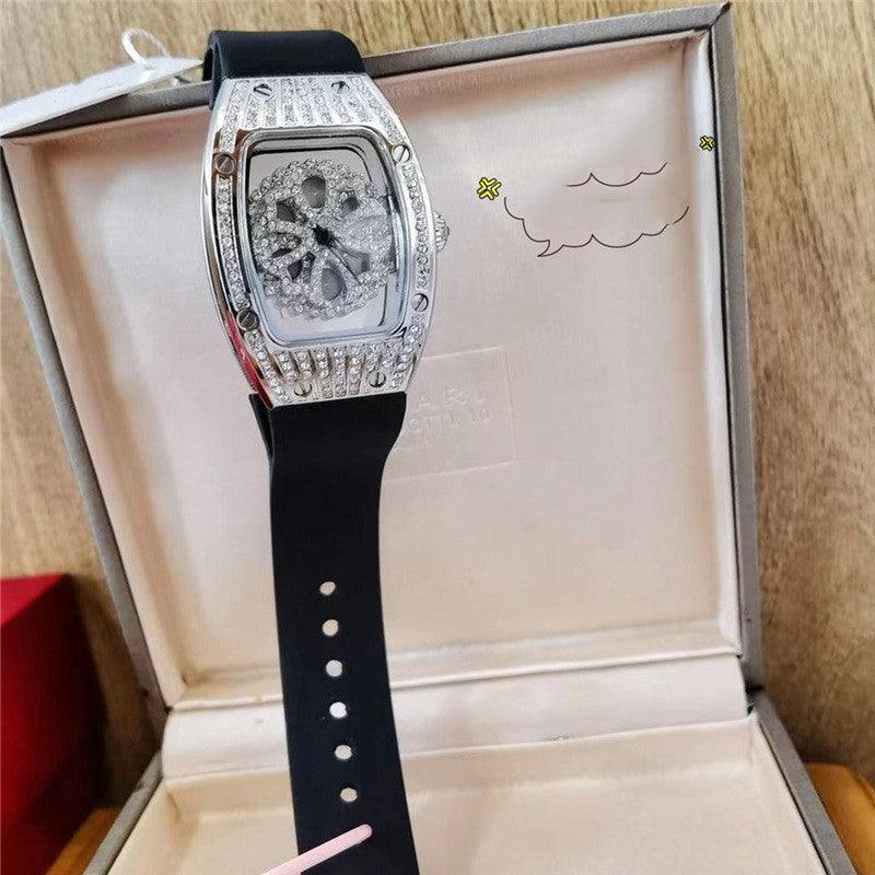 Gypsophila Hollow Rotating Full Diamond Watch - Image 2