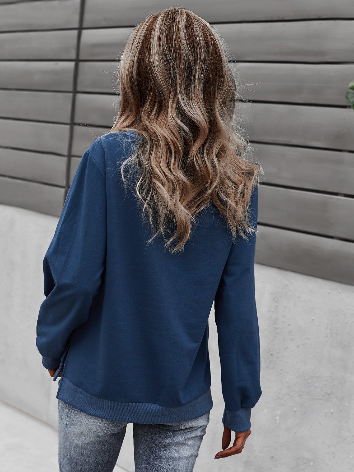Half Button Front Sweater - Image 23