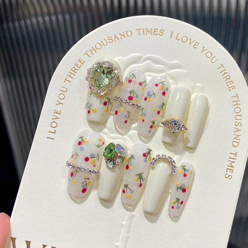 Hand-made Diamond Wearing Nail
