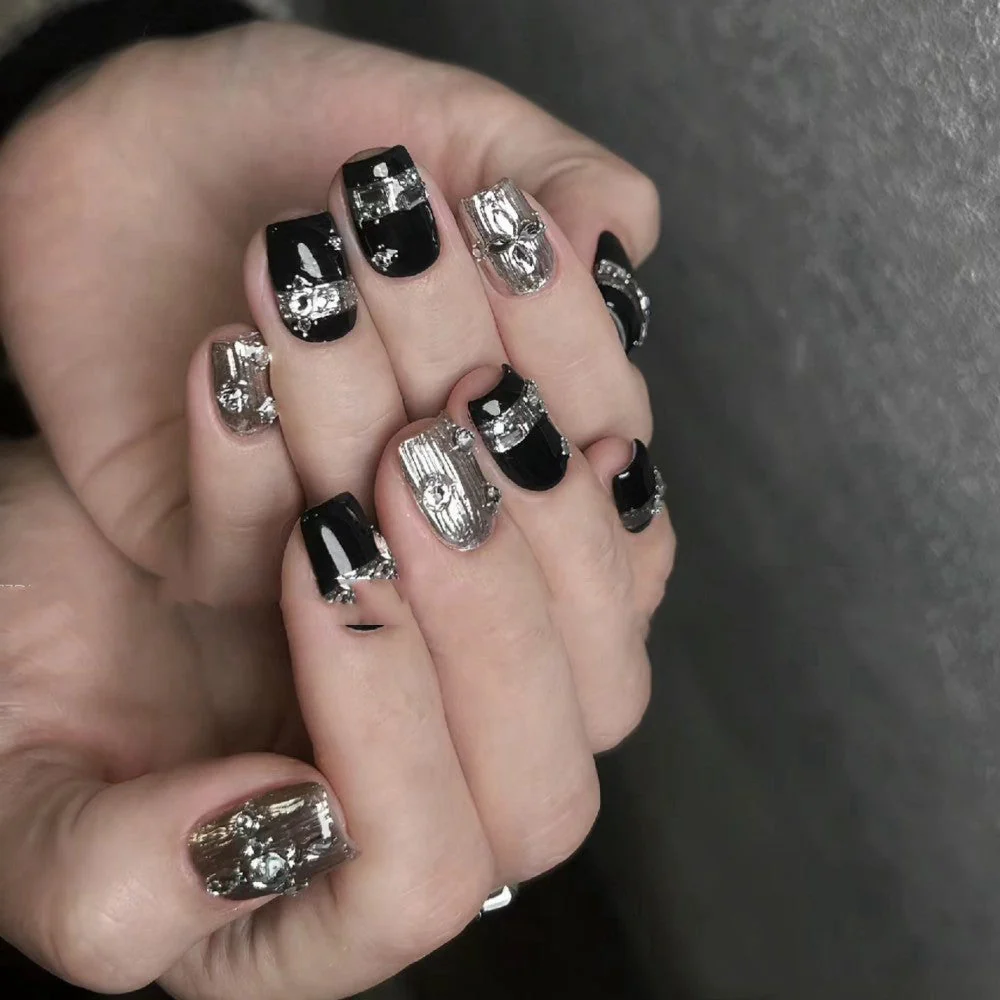 Hand-worn Nail Patch Short Autumn And Winter - Image 3