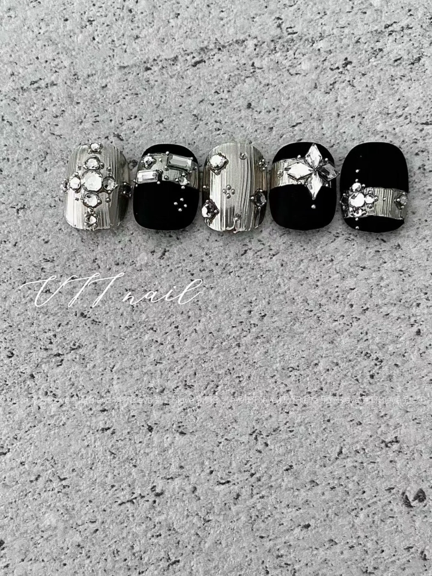Hand-worn Nail Patch Short Autumn And Winter - Image 7