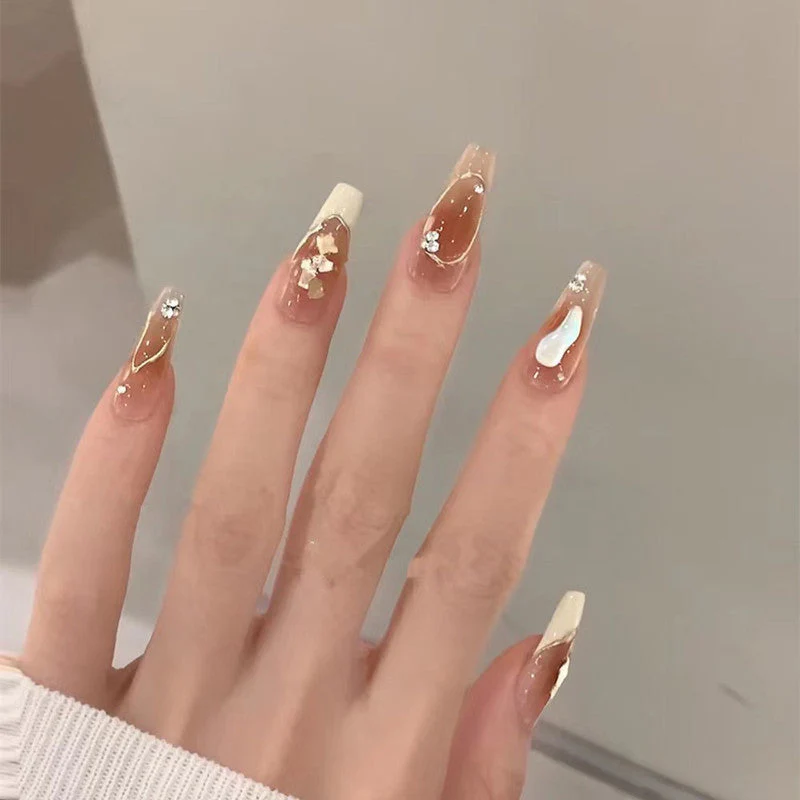 Handmade A Heart Of Love Finished Wearable Nail Sticker - Image 6