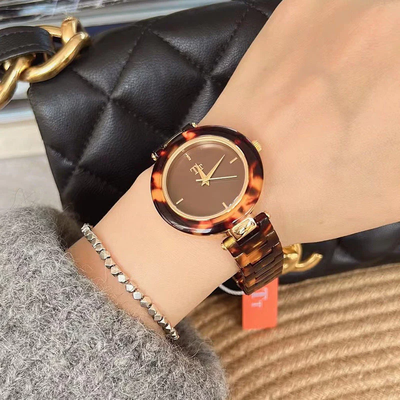 Hawksbill Amber Retro Saving High Sense Watch