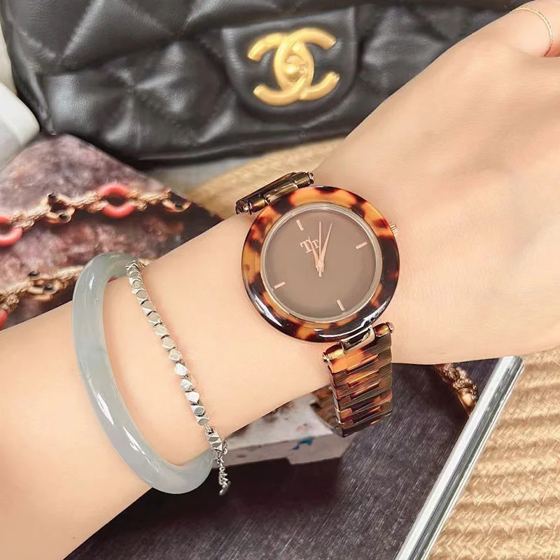 Hawksbill Amber Retro Saving High Sense Watch - Image 2
