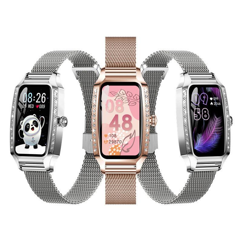 Heart Rate Blood Pressure Monitoring Physiological Cycle Music Watch - Image 9