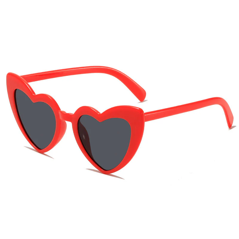 Heart-Shaped Cat Eye Sunglasses for Women - Image 3