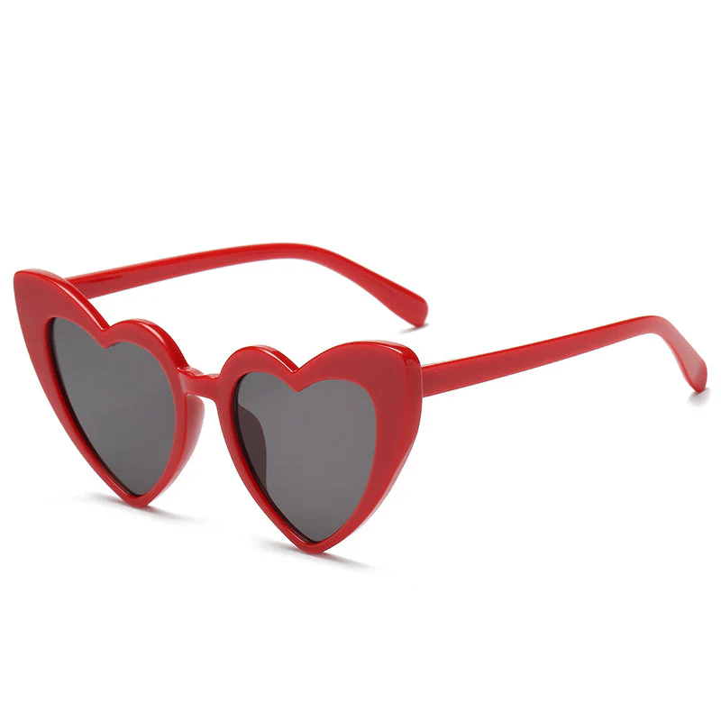Heart-Shaped Rhinestone Cat Eye Y2K Sunglasses - Image 11