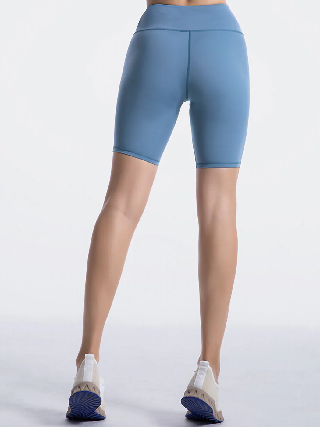 High Elastic Waist 10/11 Compression Yoga Shorts - Image 6