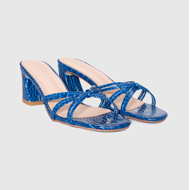 Thick High Heel Slippers - Image 11