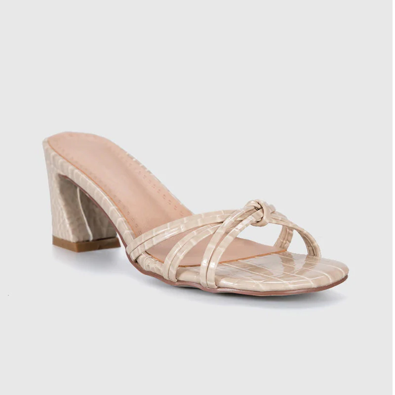 Thick High Heel Slippers - Image 12