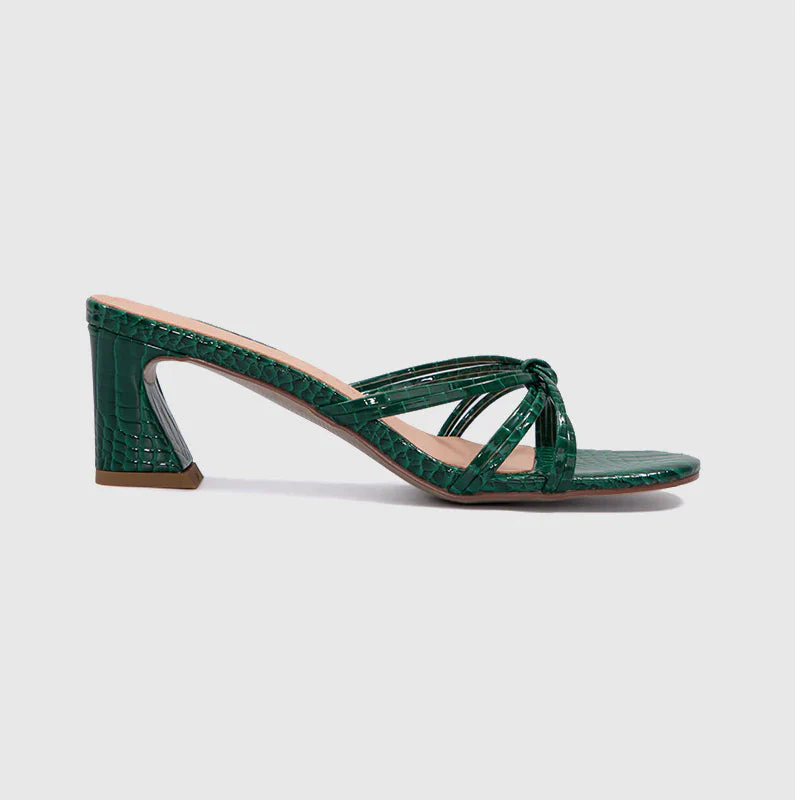 Thick High Heel Slippers - Image 2