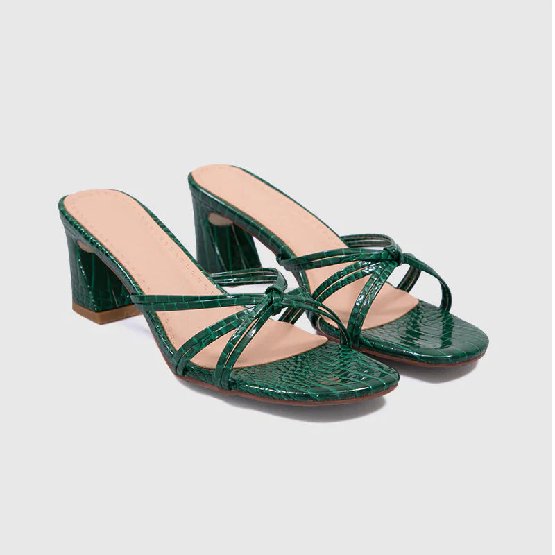 Thick High Heel Slippers - Image 5