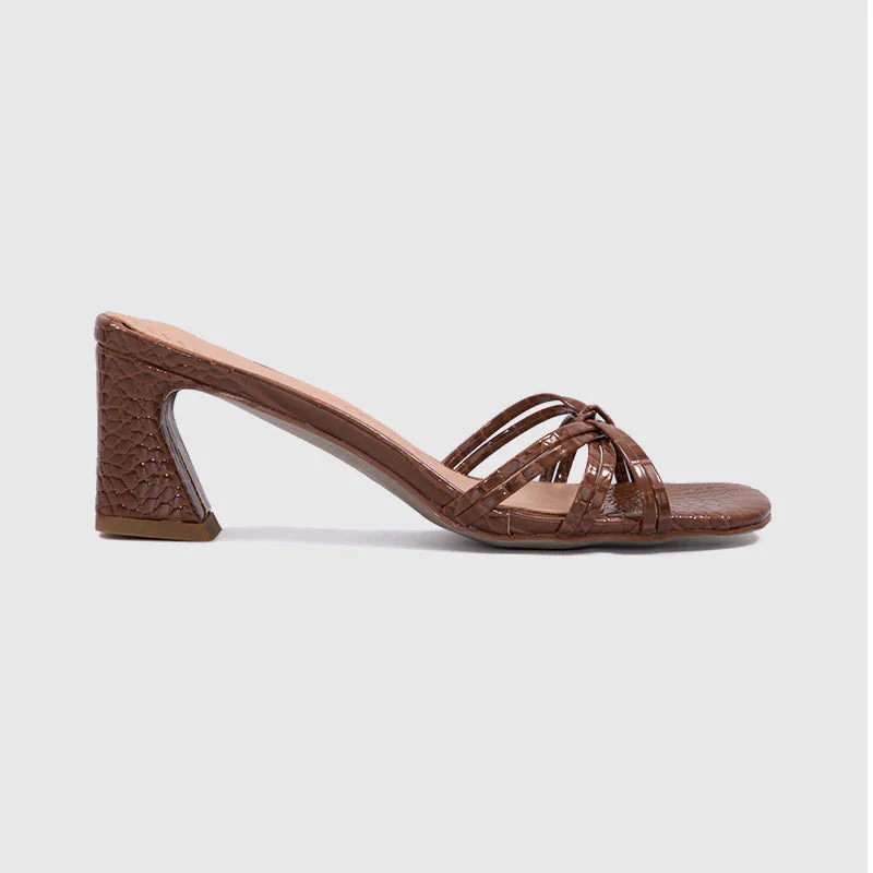 Thick High Heel Slippers - Image 7