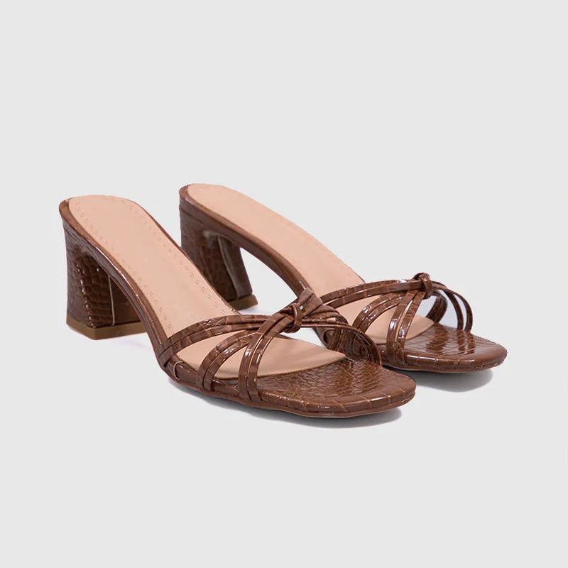 Thick High Heel Slippers - Image 8