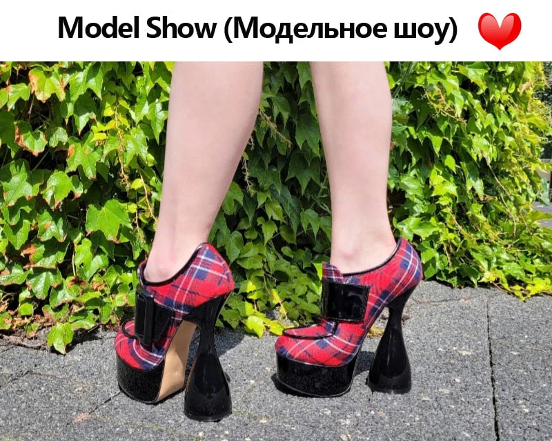 High Heels Novelty Ankle Boots - Image 6