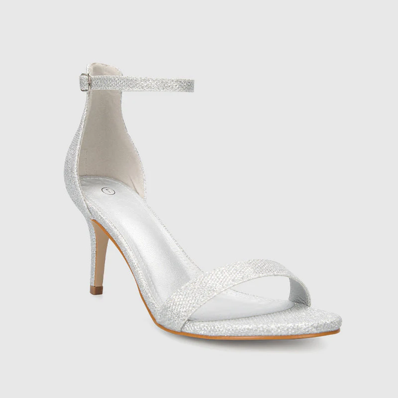 Stiletto Heeled Sandals Prom Shoes - Image 9