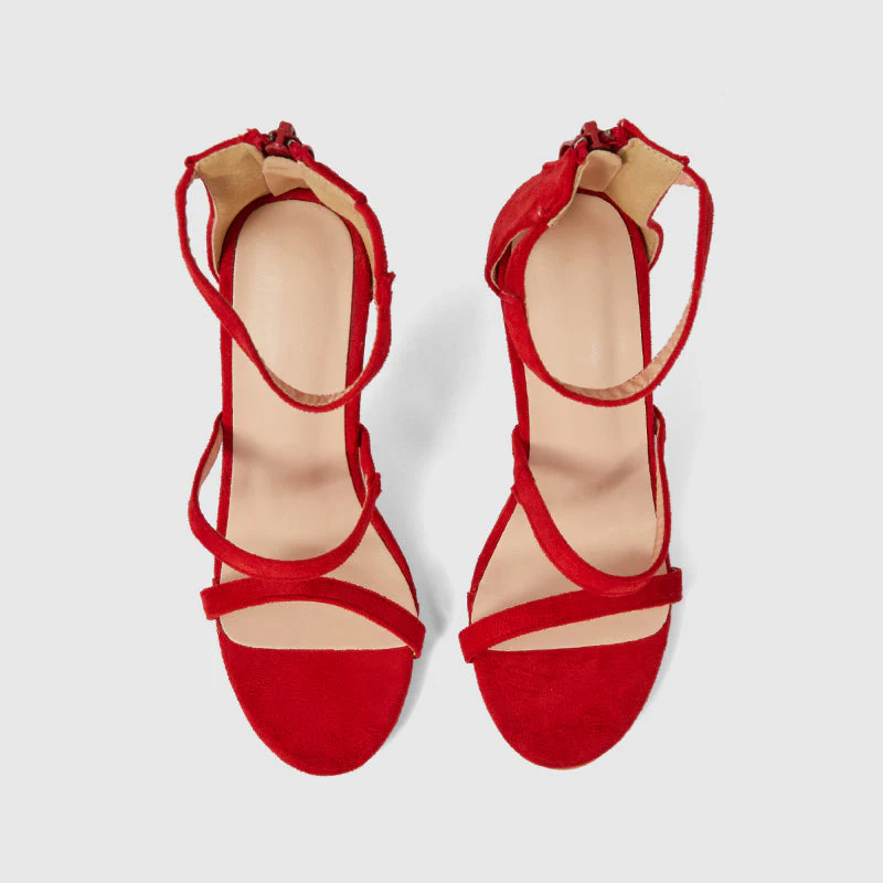 High Heels Sandal Red - Image 5