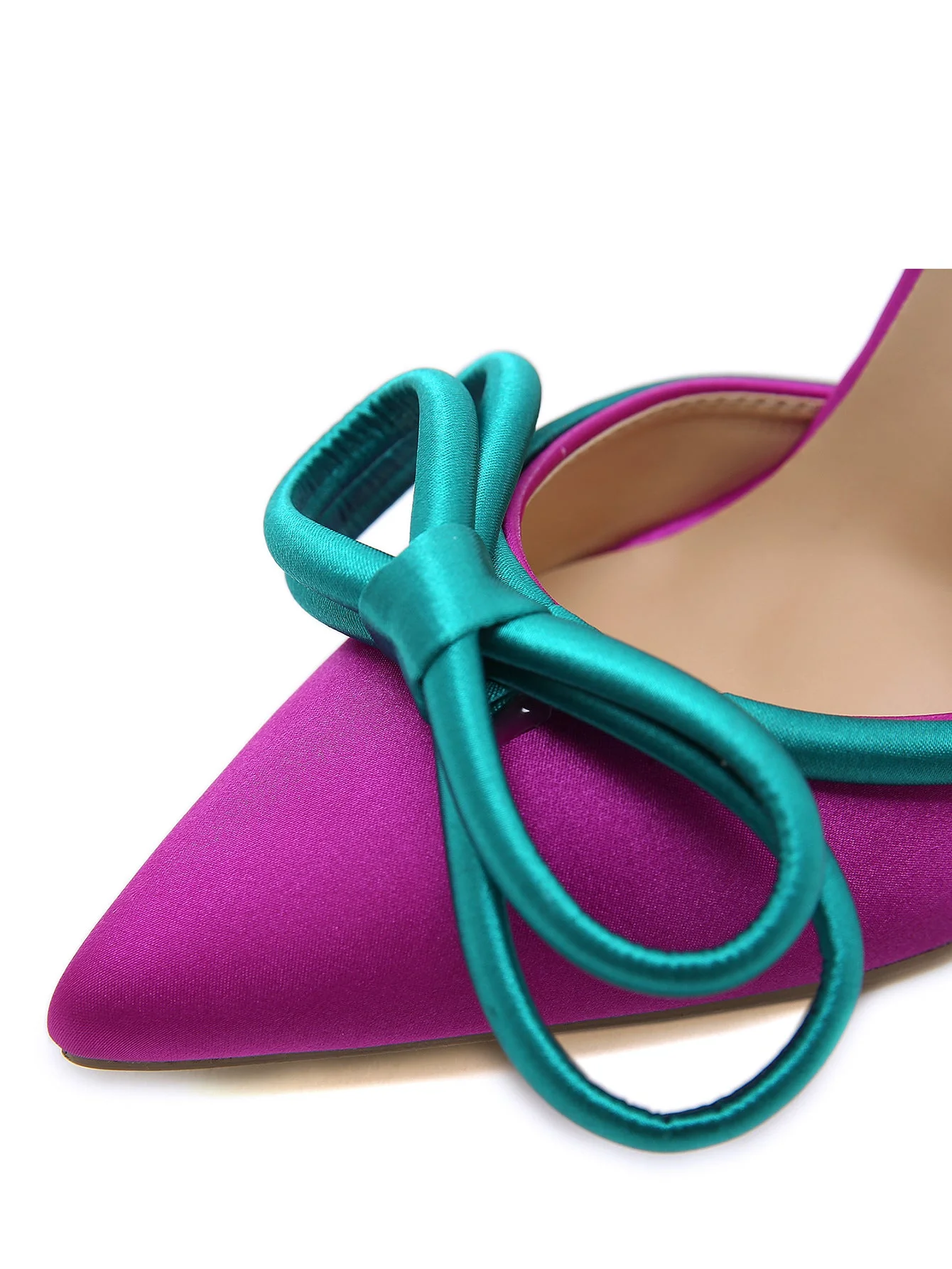 High Heels Satin Sandals - Image 9