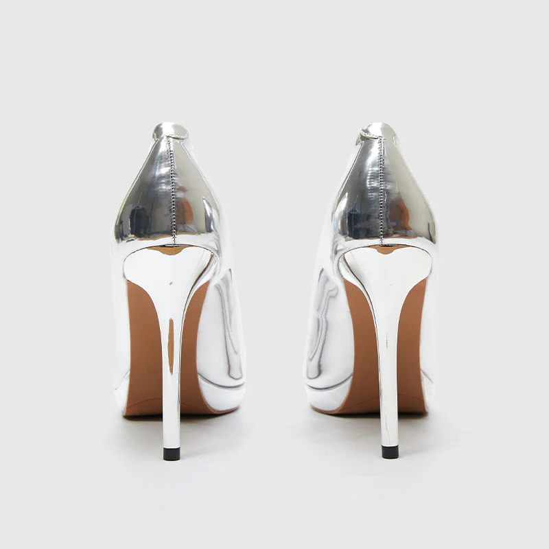 Stiletto Pointed Thin Heel Pumps - Image 4