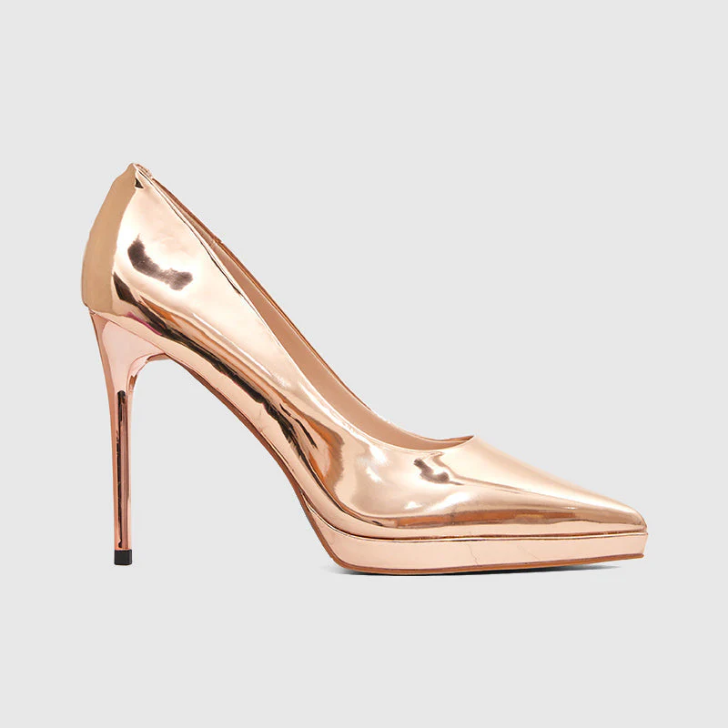 Stiletto Pointed Thin Heel Pumps - Image 6