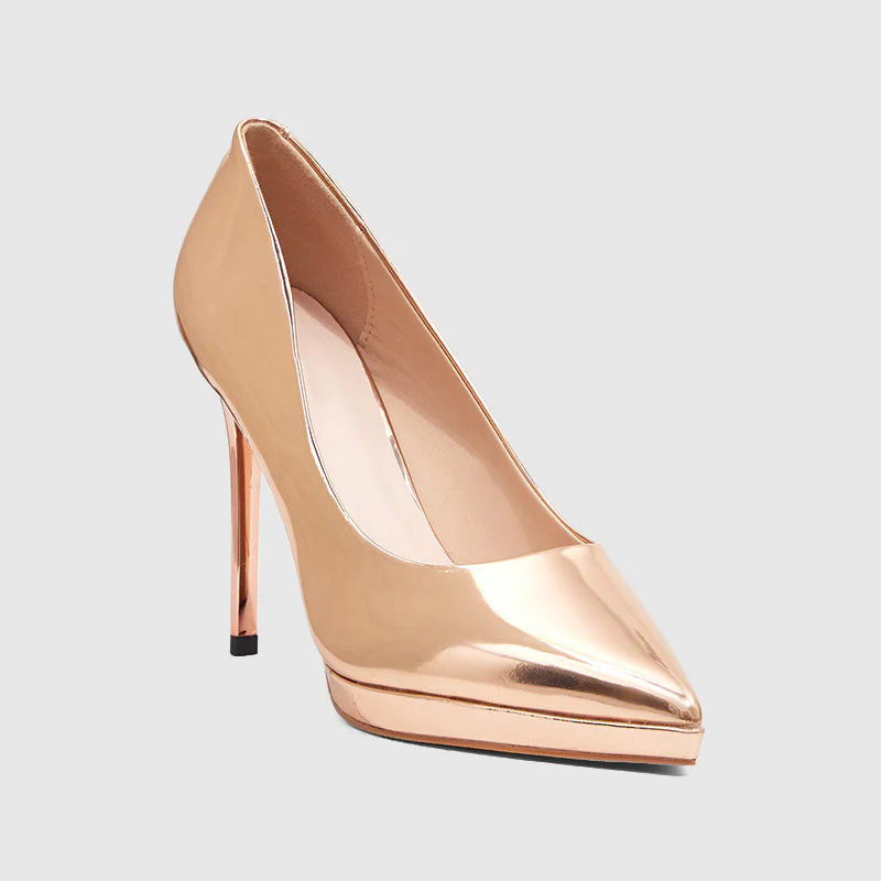 Stiletto Pointed Thin Heel Pumps - Image 8