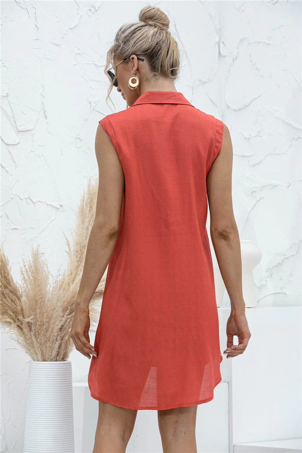 High-Low Button Tunic - Image 12