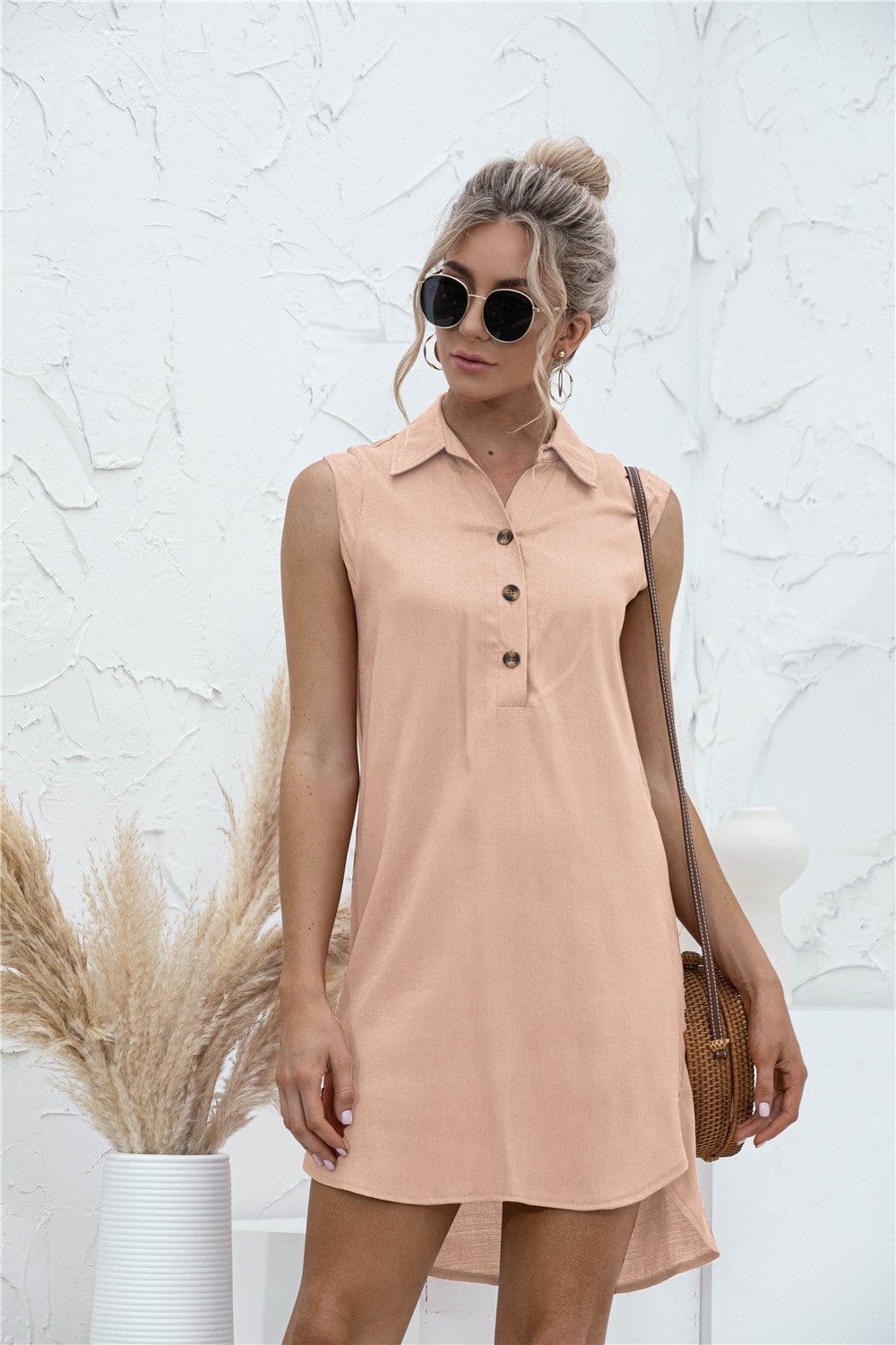 High-Low Button Tunic - Image 13