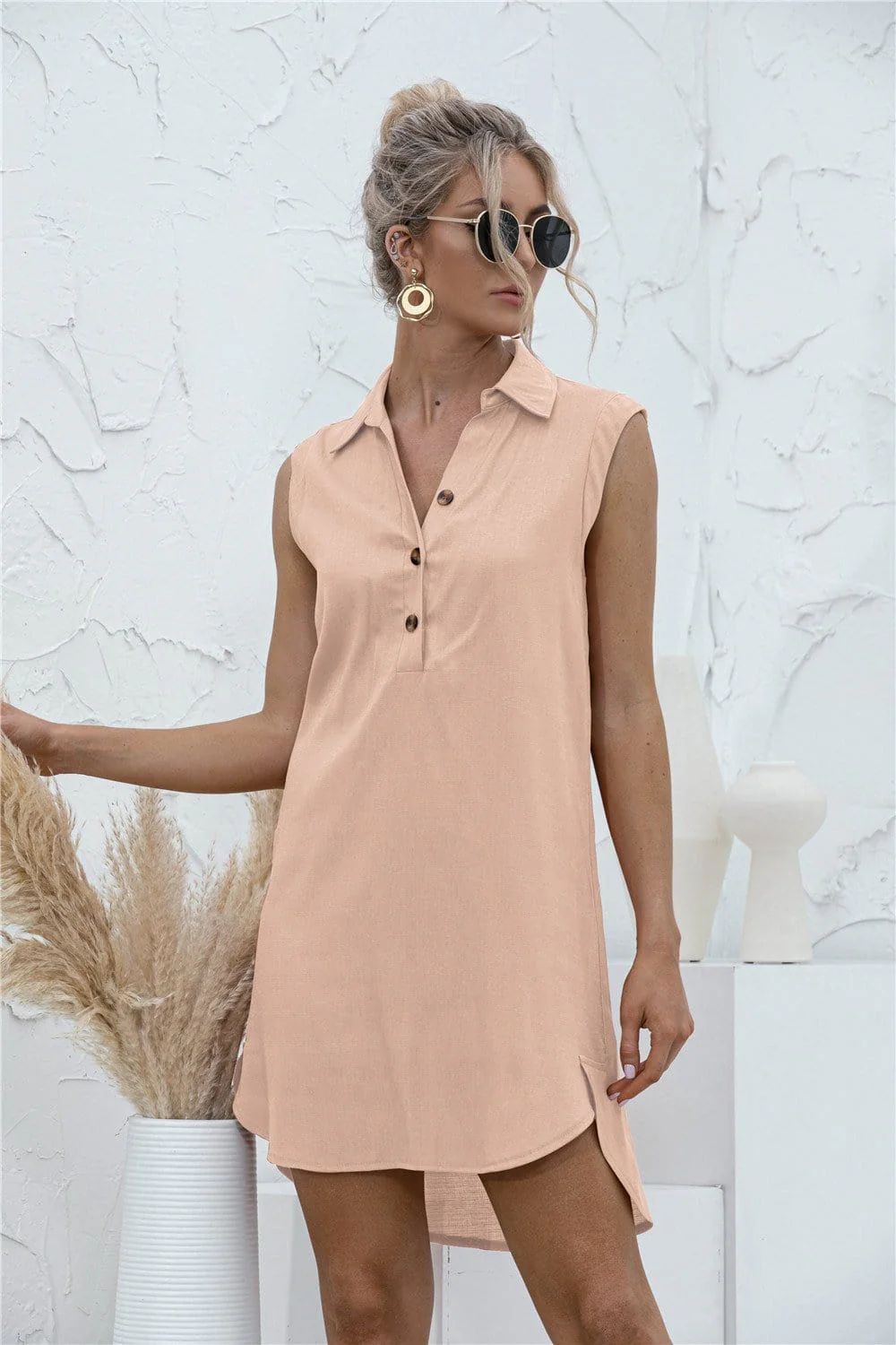 High-Low Button Tunic - Image 14