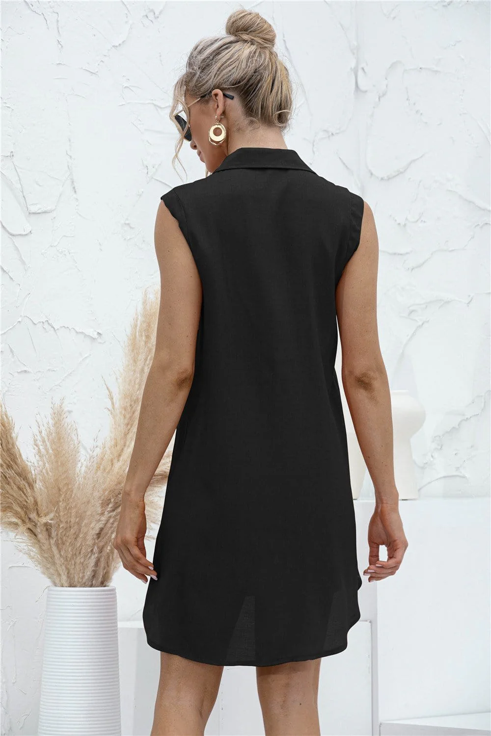 High-Low Button Tunic - Image 6