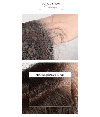 High Quality High-temperature Fiber Chemical Fiber Hair Forehead Wig For Women - Image 5