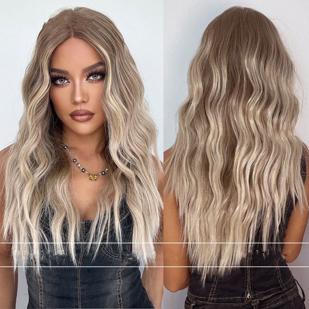 High Quality High-temperature Fiber Chemical Fiber Hair Forehead Wig For Women - Image 9