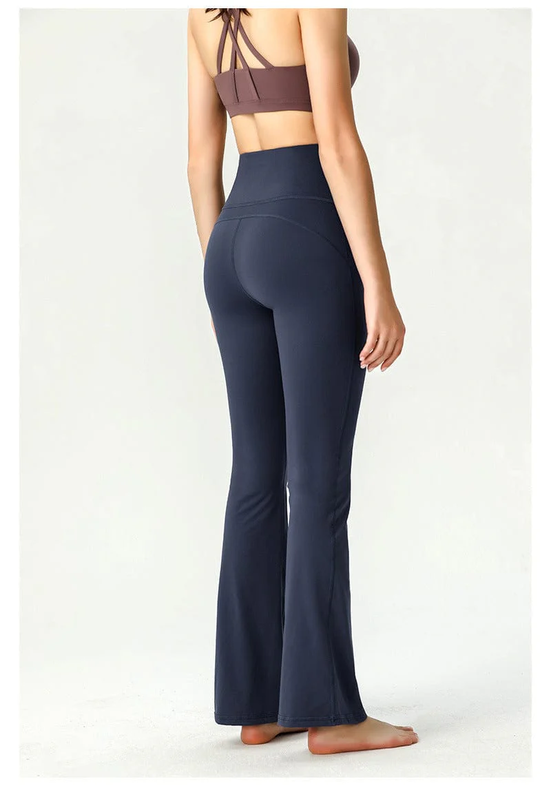 High Rise Buttery Soft Contouring Flared Yoga Pant - Image 12