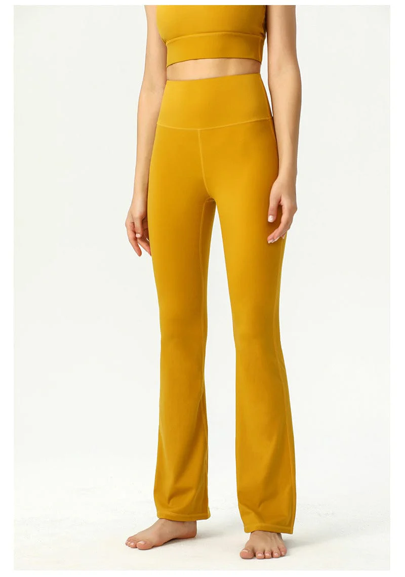 High Rise Buttery Soft Contouring Flared Yoga Pant - Image 14