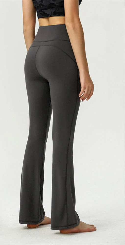 High Rise Buttery Soft Contouring Flared Yoga Pant - Image 4