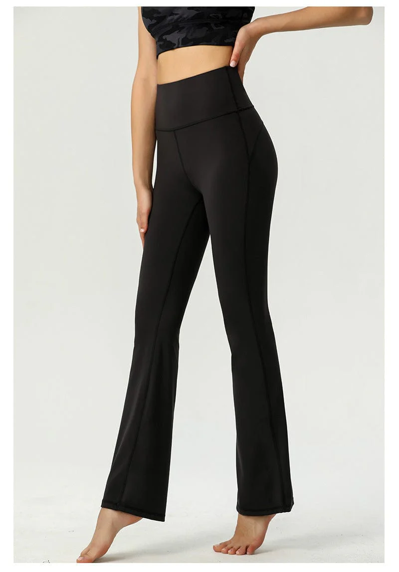 High Rise Buttery Soft Contouring Flared Yoga Pant - Image 7