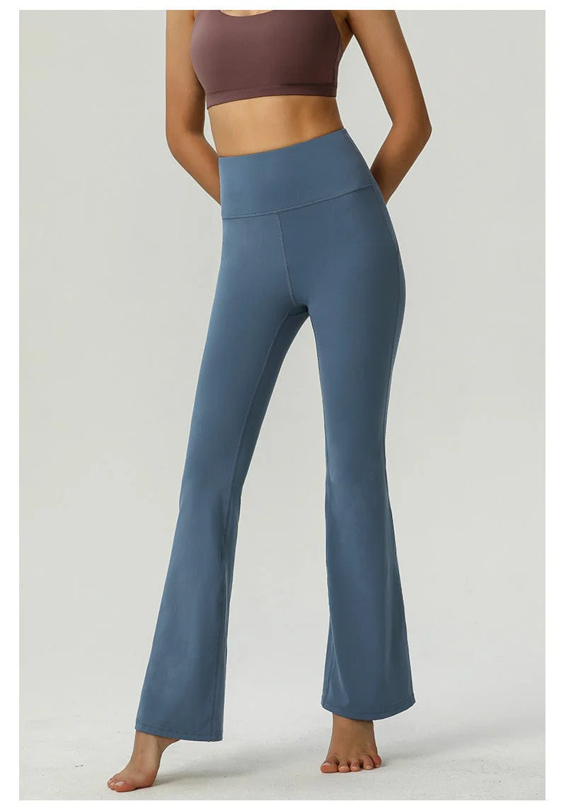 High Rise Buttery Soft Contouring Flared Yoga Pant - Image 8