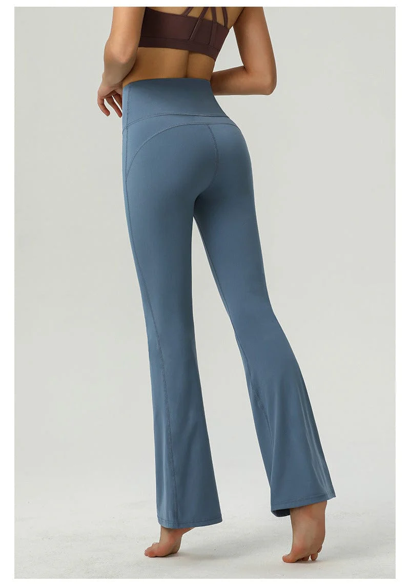 High Rise Buttery Soft Contouring Flared Yoga Pant - Image 9