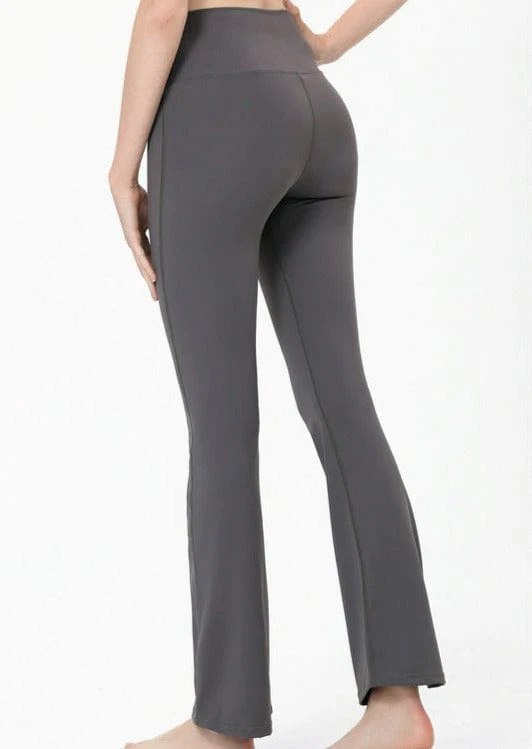 High Rise Flared Yoga Pants - Image 4