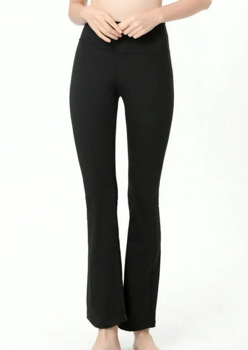 High Rise Flared Yoga Pants - Image 8