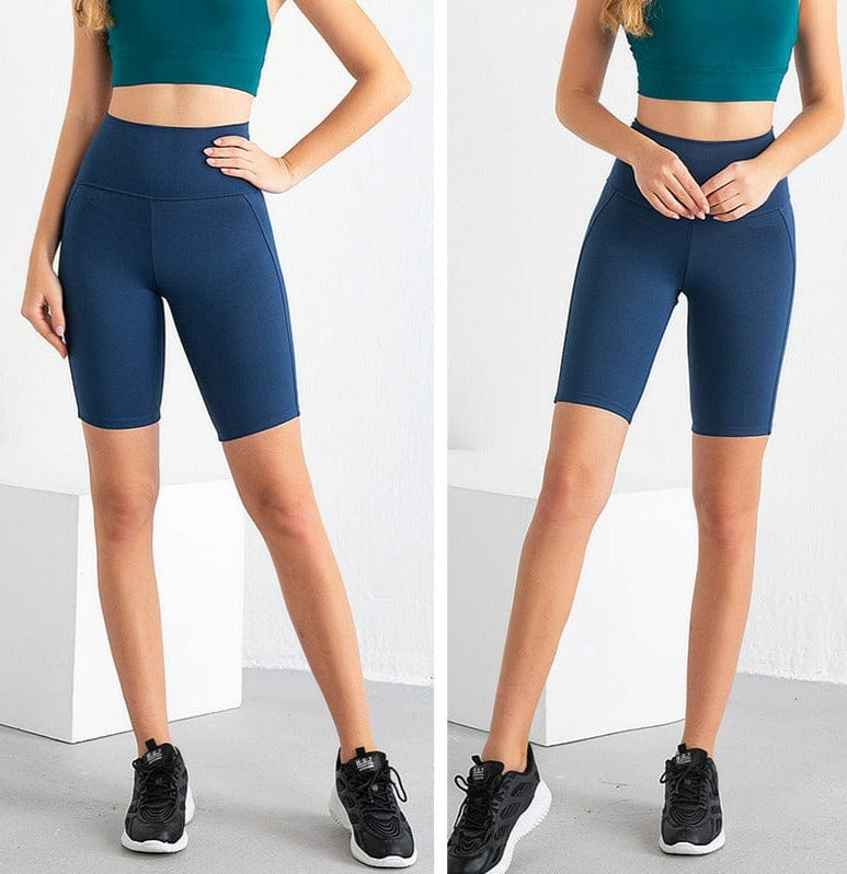 High Rise Sculpting Biker Shorts - Image 4
