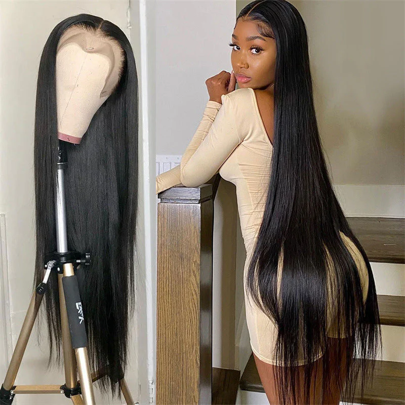 High Temperature Synthetic Long Straight Hair Cover - Image 3