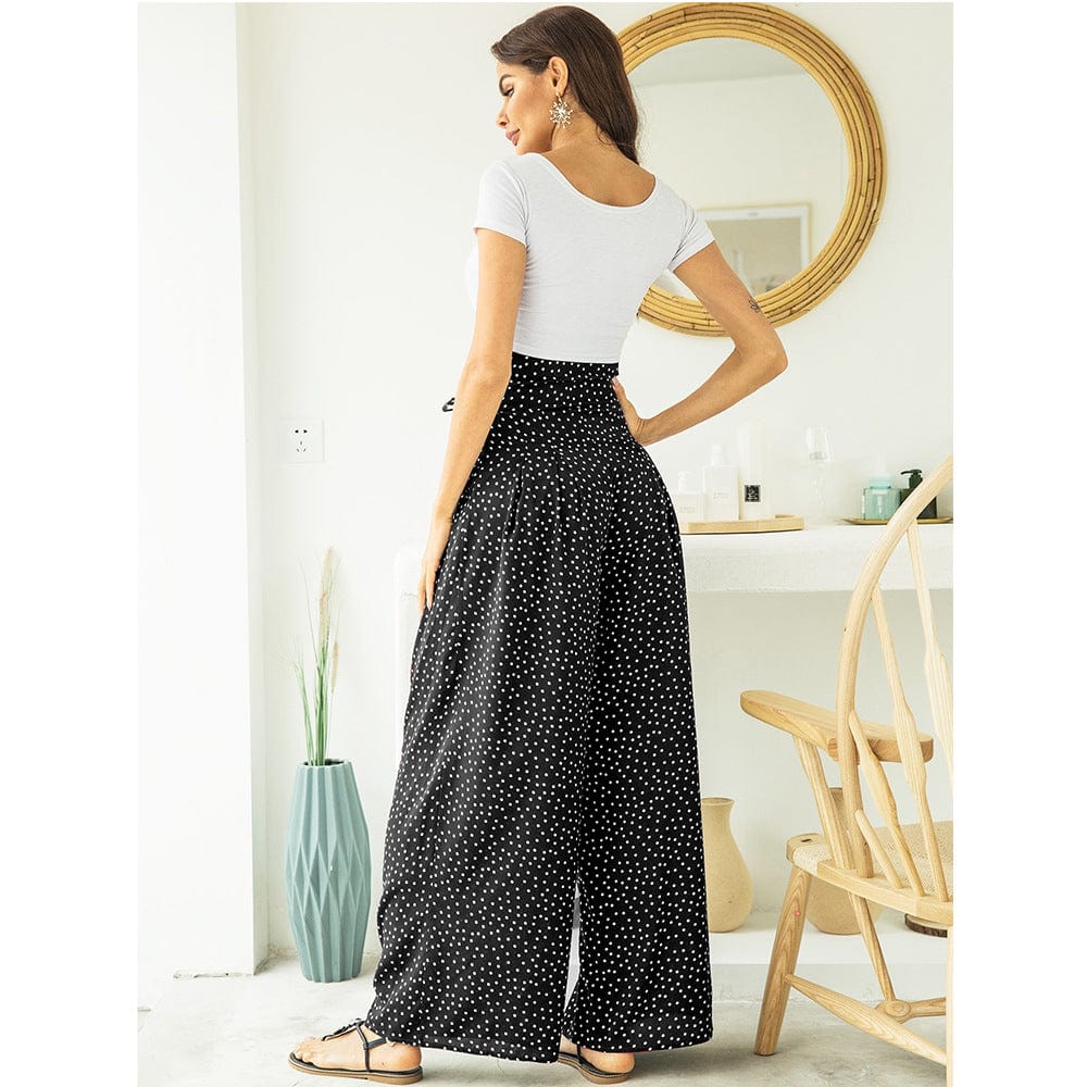 High Waist Polka Dot Pants - Image 5