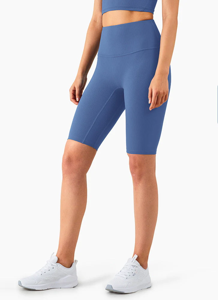 High Waisted Biker Shorts - Image 3