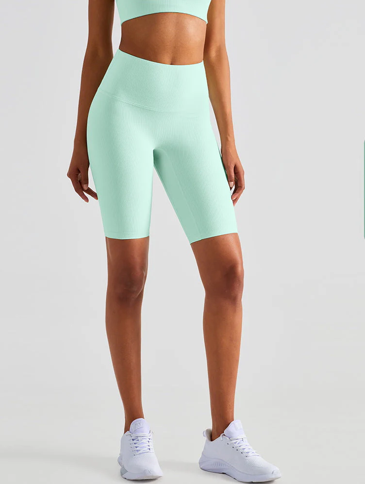 High Waisted Biker Shorts - Image 6