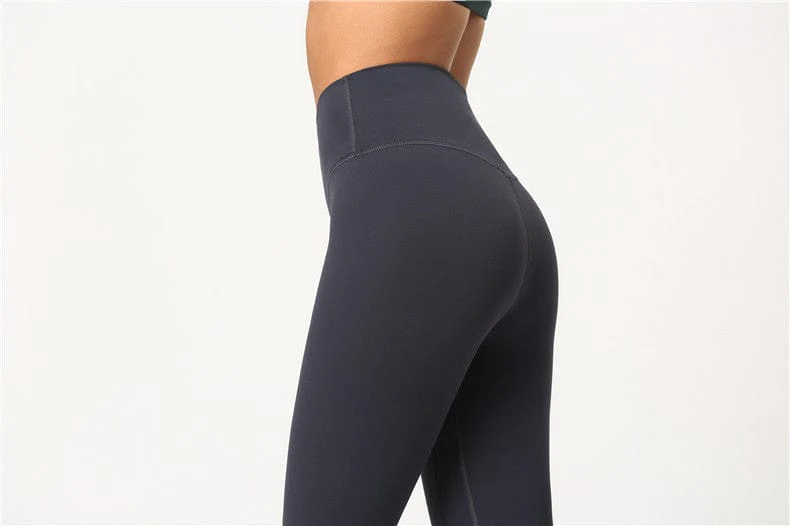 High Waisted Cropped Fitness Leggings - Image 16