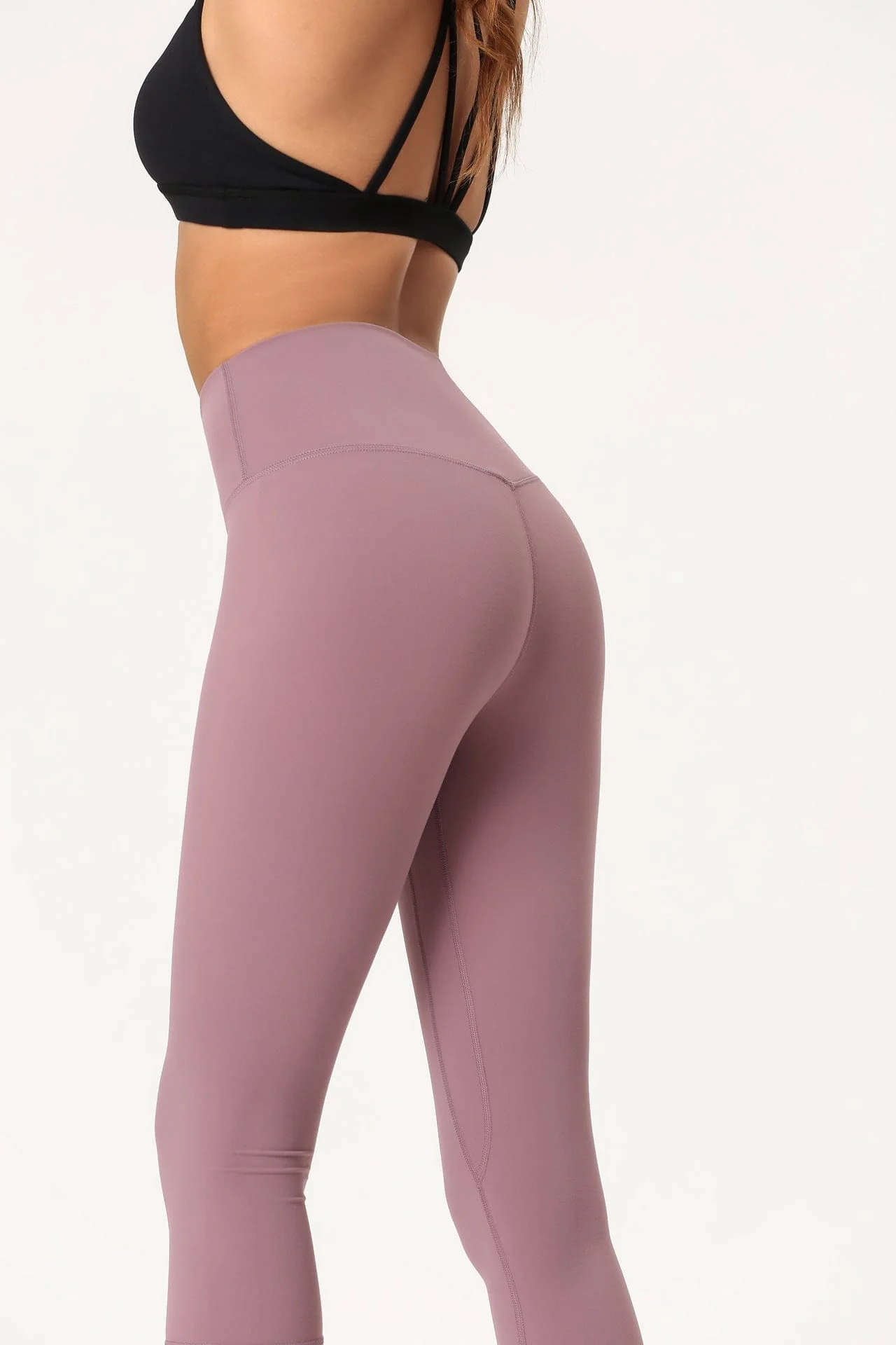 High Waisted Cropped Fitness Leggings - Image 3