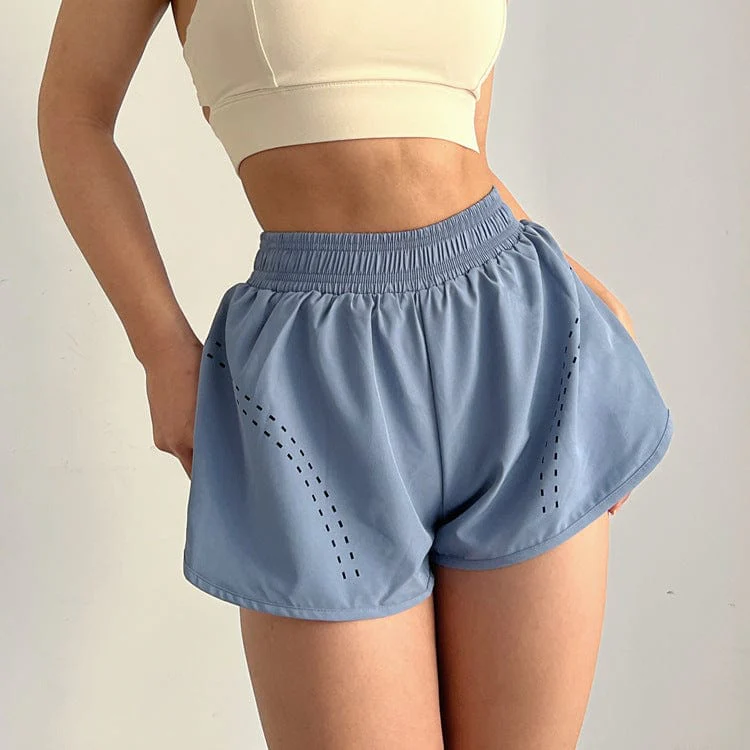 High Waisted Lined Active Shorts - Image 10