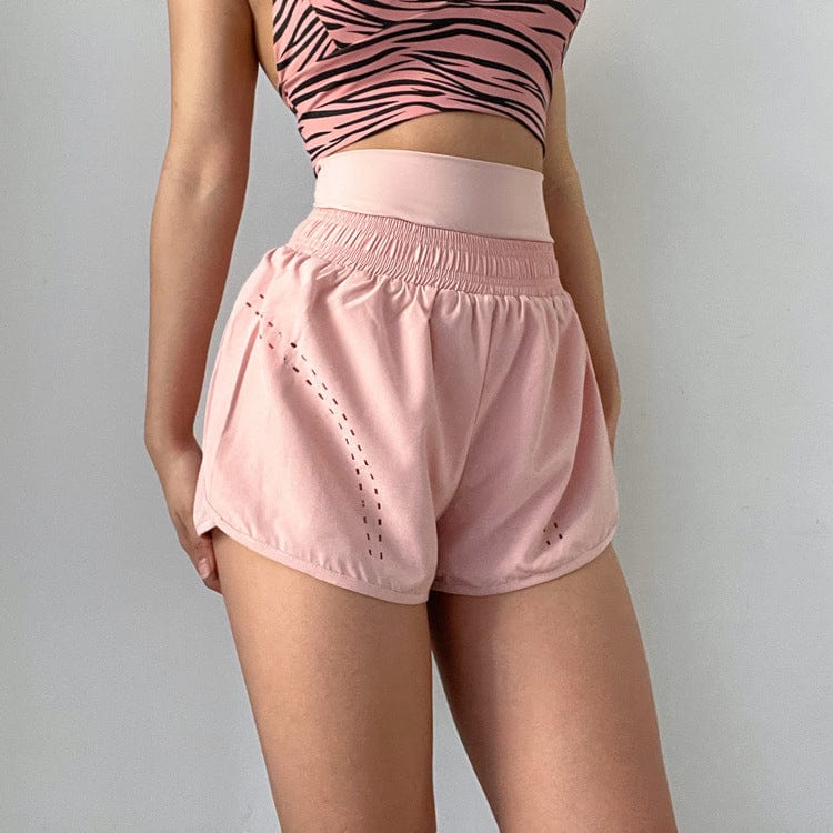 High Waisted Lined Active Shorts - Image 16