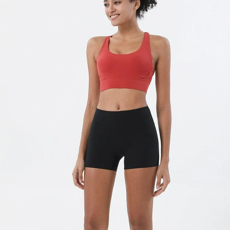 High Waisted Soft Biker Shorts - Image 4